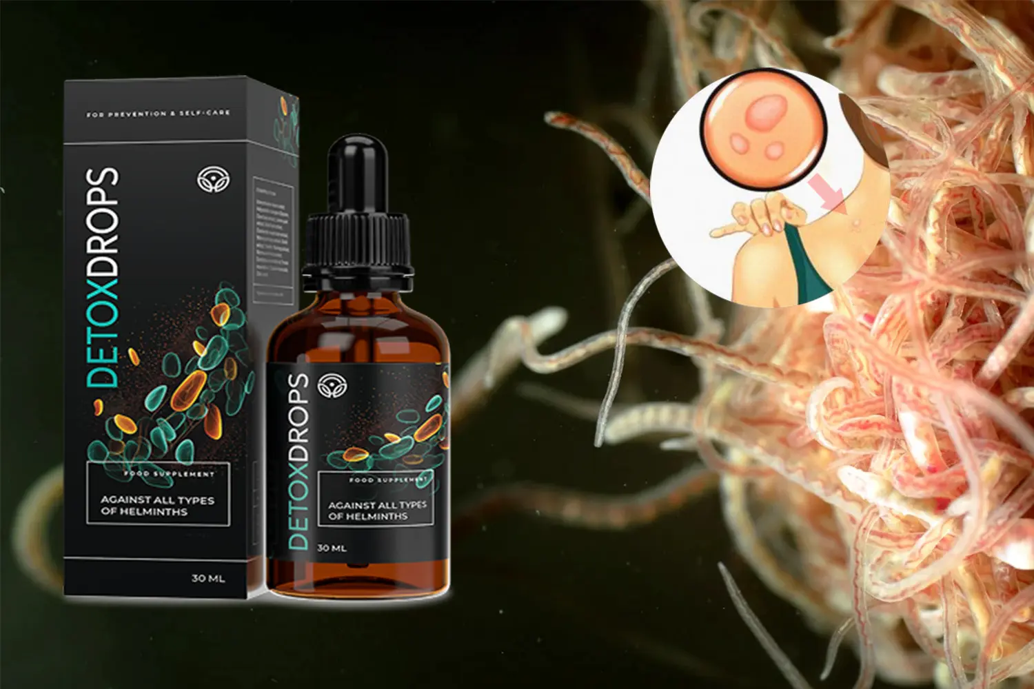 DetoxDrops na pasożyty